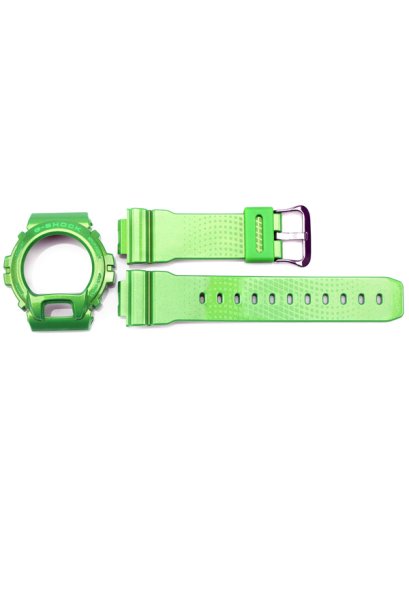 Casio G-Shock กรอบและสาย รุ่น DW-6900NB-3 (สีเขียว)